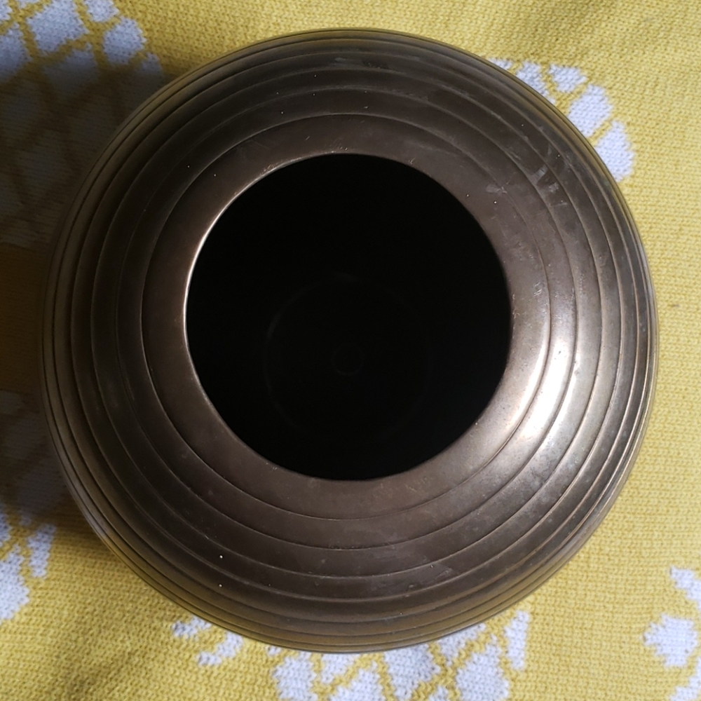 Brass Bowl / Vase - Picture 2 of 6